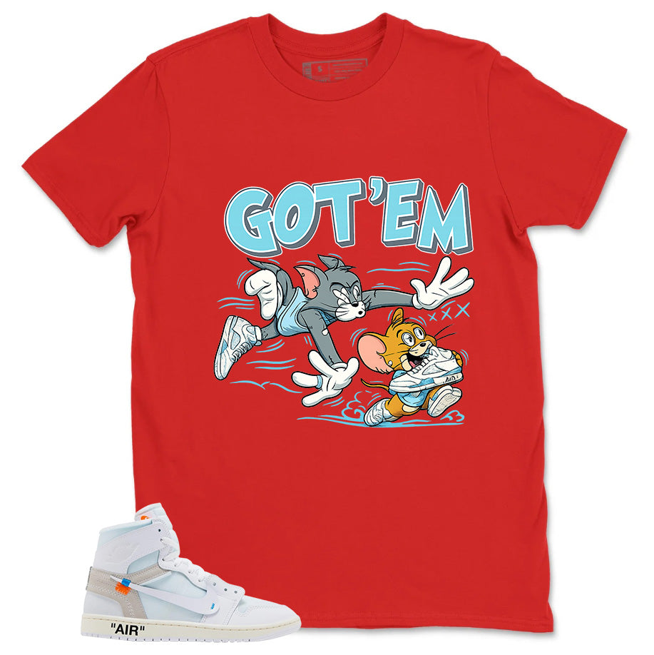 Got 'Em Mouse Shirt - Match Virgil Abloh x Air Jordan 1 Alaska
