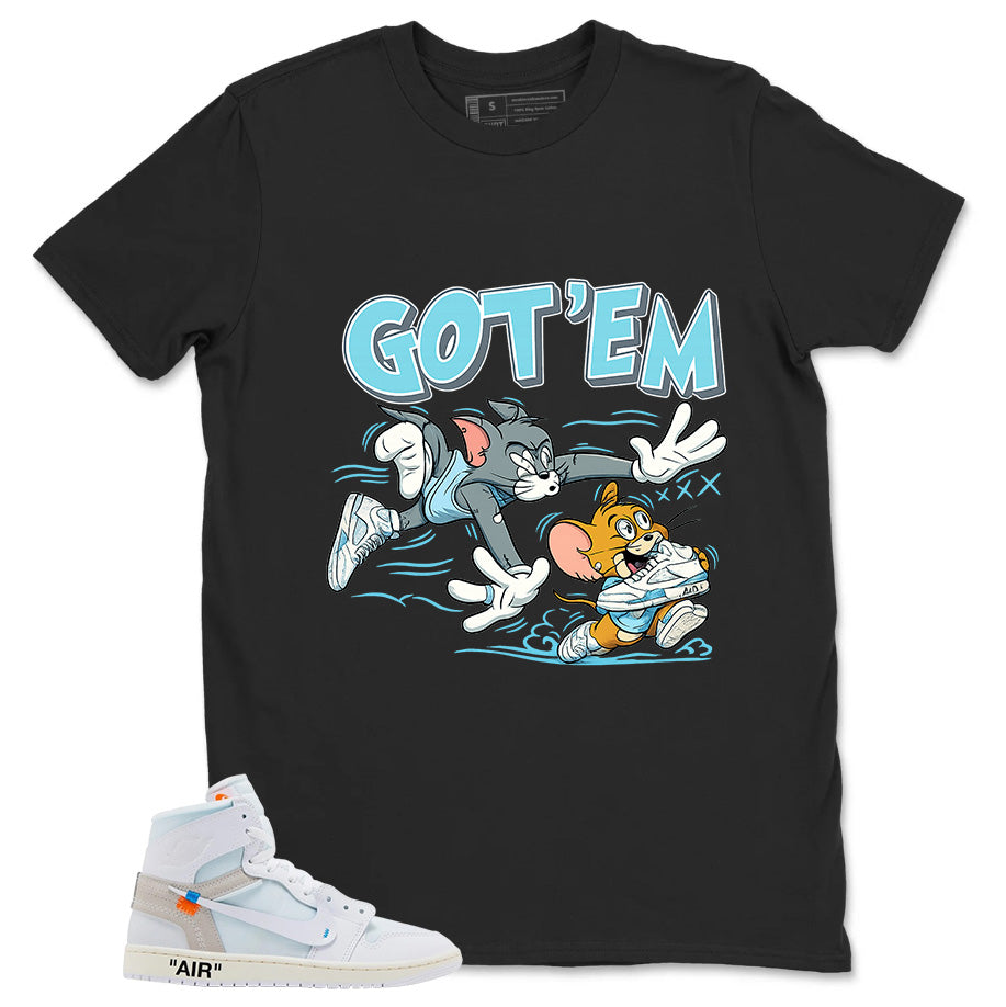 Got 'Em Mouse Shirt - Match Virgil Abloh x Air Jordan 1 Alaska