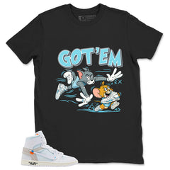 Got 'Em Mouse Shirt - Match Virgil Abloh x Air Jordan 1 Alaska