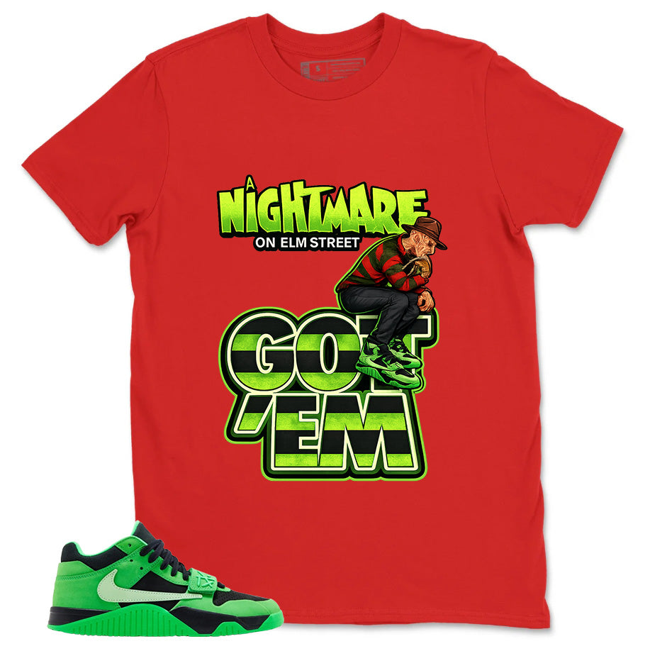 Got 'Em Nightmare Shirt - Match Travis Scott x Air Jordan Jumpman Green Spark