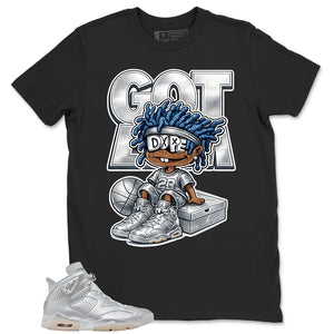 Got 'Em Shirt - Match Air Jordan 6 x Paris Saint-Germain Metallic Silver