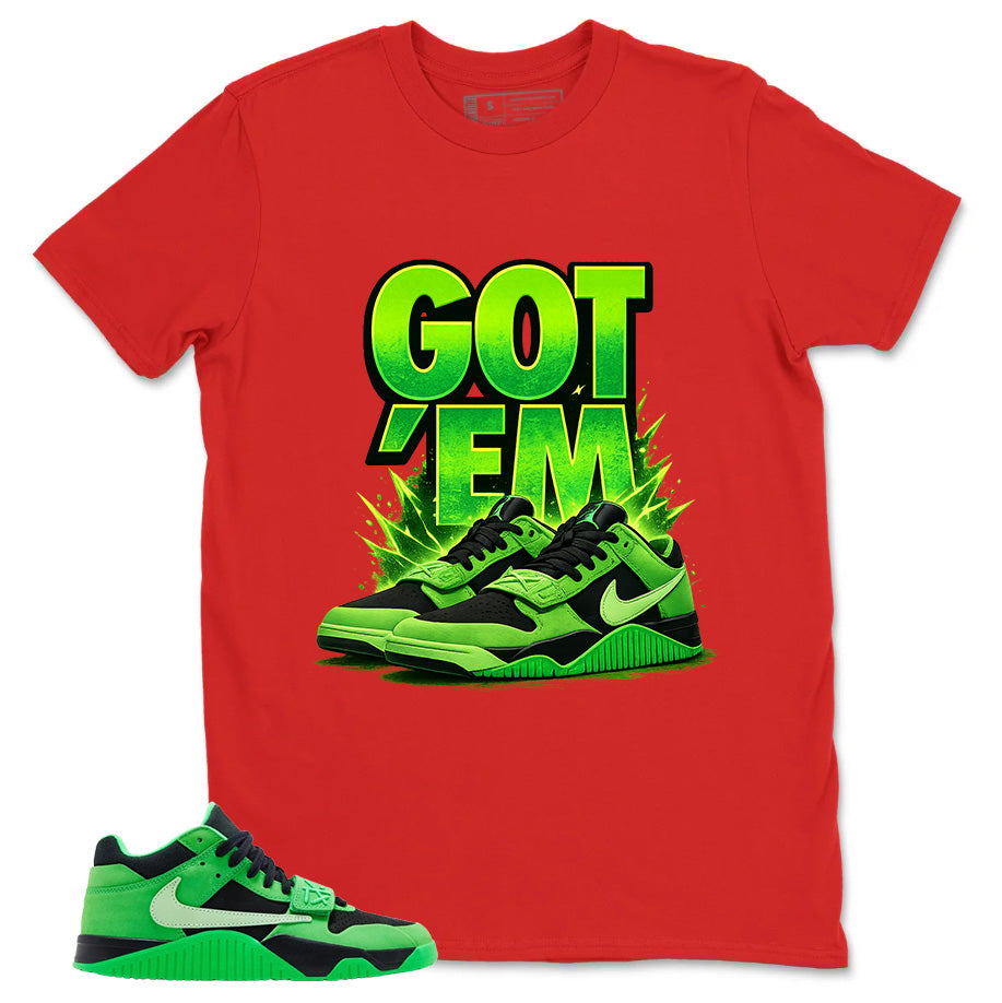 Got 'Em Shirt - Match Travis Scott x Air Jordan Jumpman Jack Green Spark
