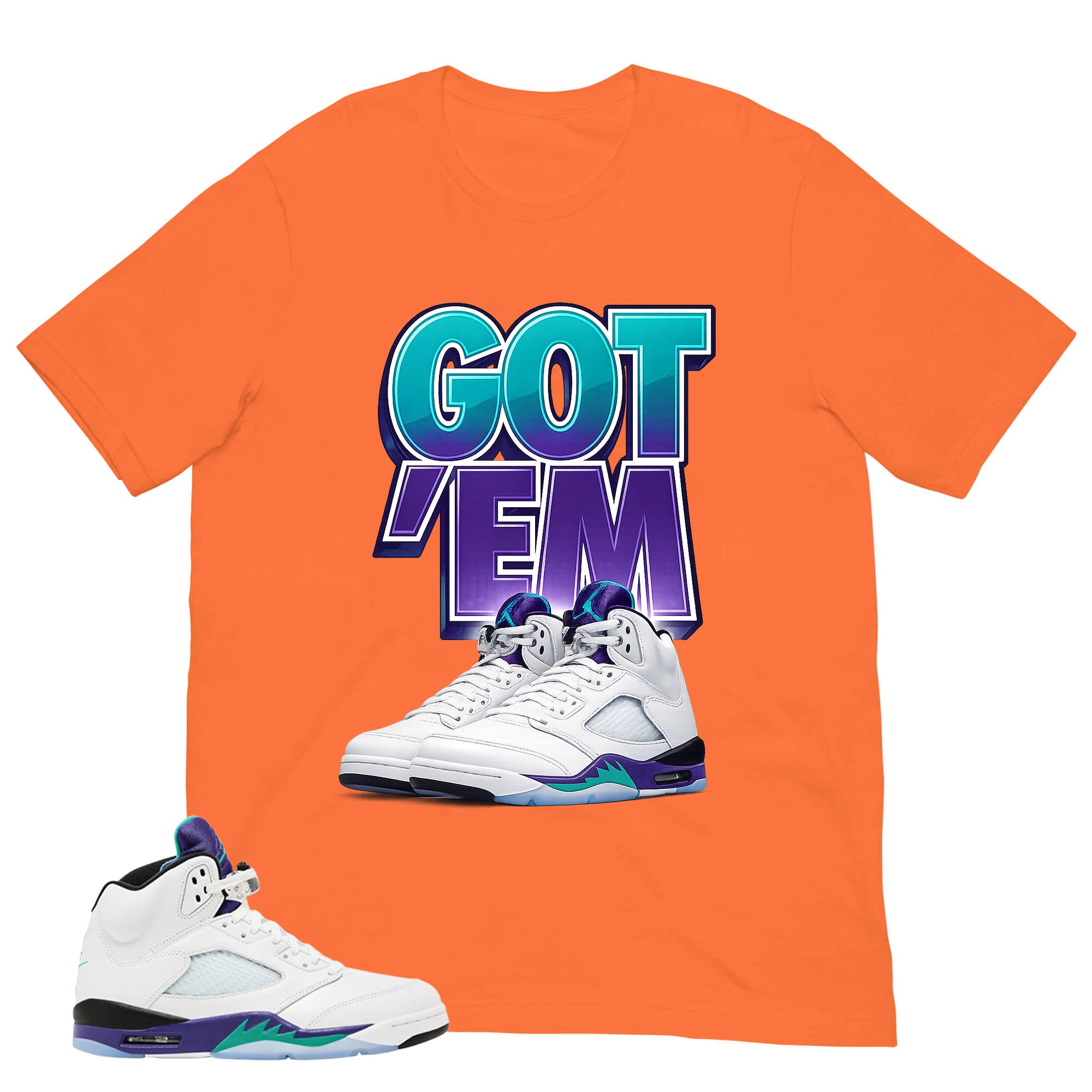 Got 'Em Sneaker Shirt - Matching Air Jordan 5 Retro 'Grape' 2025