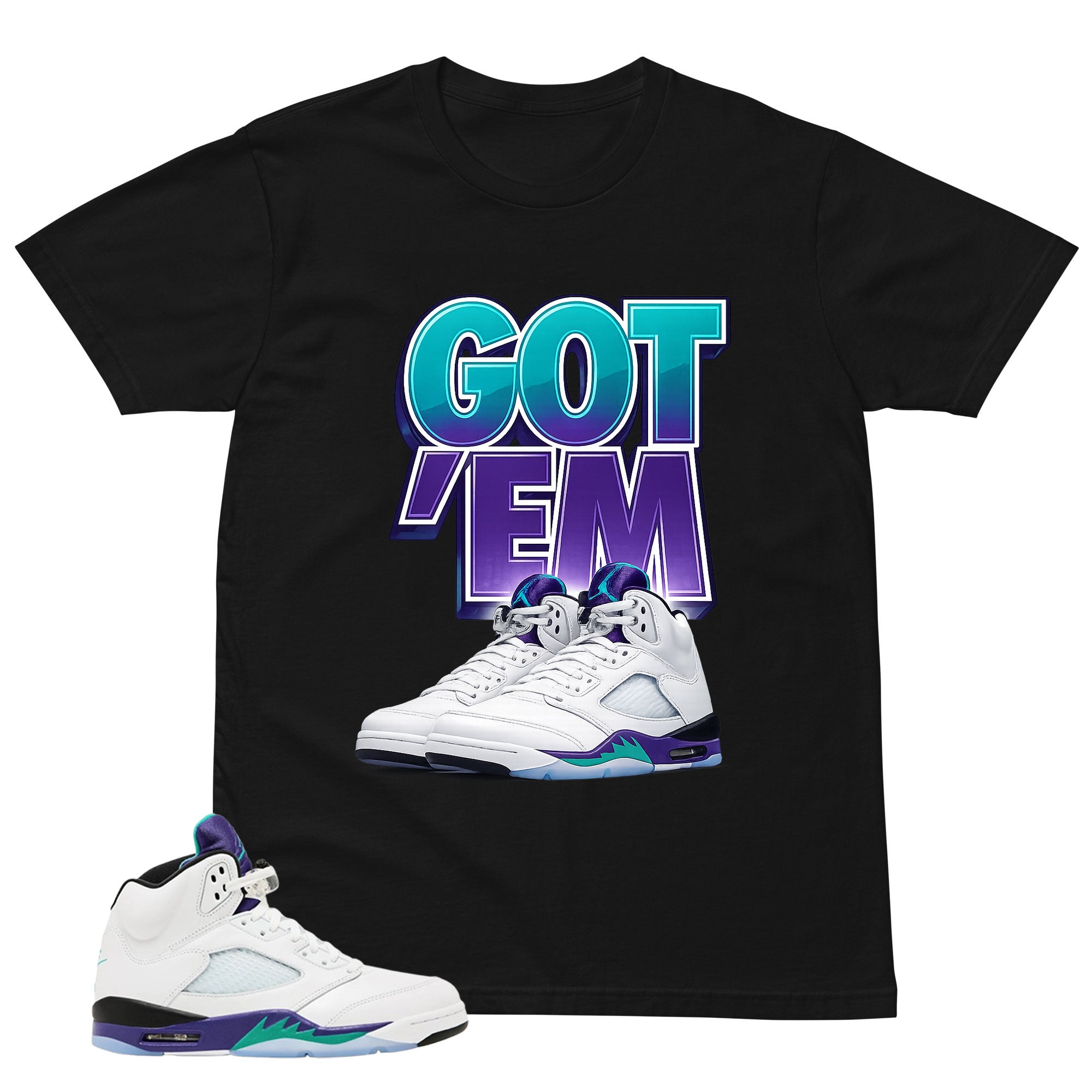 Got 'Em Sneaker Shirt - Matching Air Jordan 5 Retro 'Grape' 2025