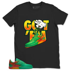 Got 'Em Sneaker Shirt - Match Air Force 1 Stadium Green Crimson