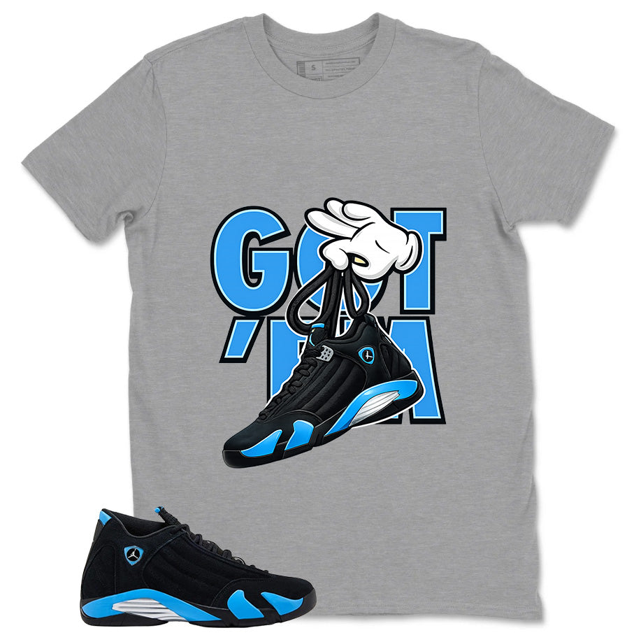 Got 'Em Sneaker Shirt - Match Air Jordan 14 Black University Blue 2026