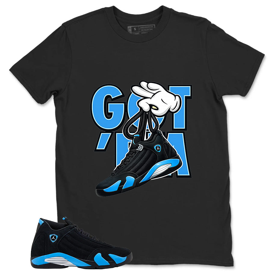Got 'Em Sneaker Shirt - Match Air Jordan 14 Black University Blue 2026