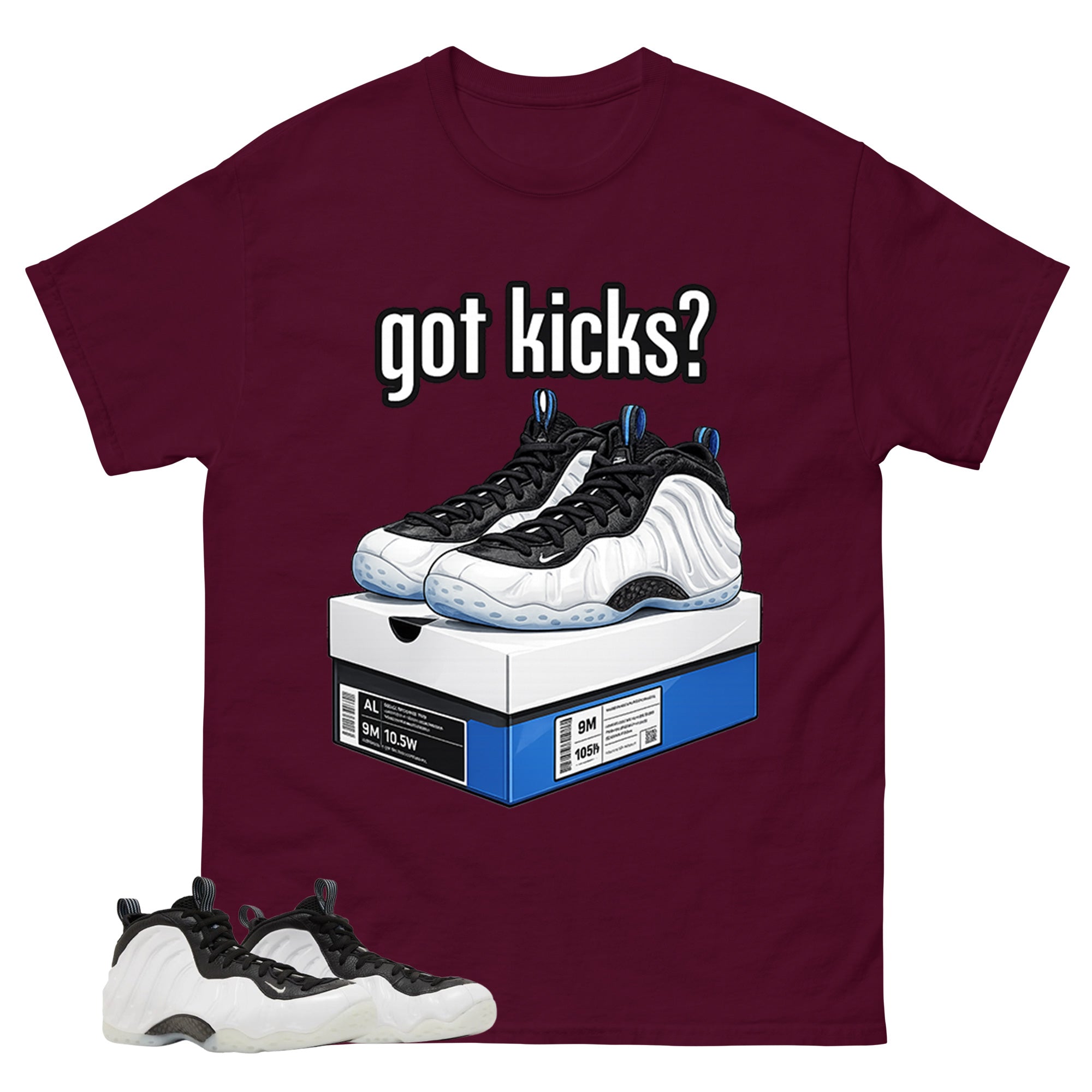 Got Kicks Graphic Tee - Shirt to Match Air Foamposite One Penny