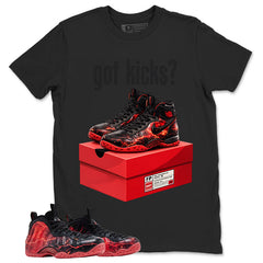 Got Kicks Graphic Tee, Shirt to Match Air Foamposite Stranger Things, Air Foamposite Unisex Blue Shirt