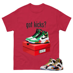 Got Kicks Graphic Tee, Shirt to Match Air Jordan 7 Miro, Air Jordan 7 Miro Unisex Shirt