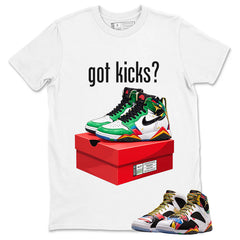 Got Kicks Graphic Tee, Shirt to Match Air Jordan 7 Miro, Air Jordan 7 Miro Unisex Shirt