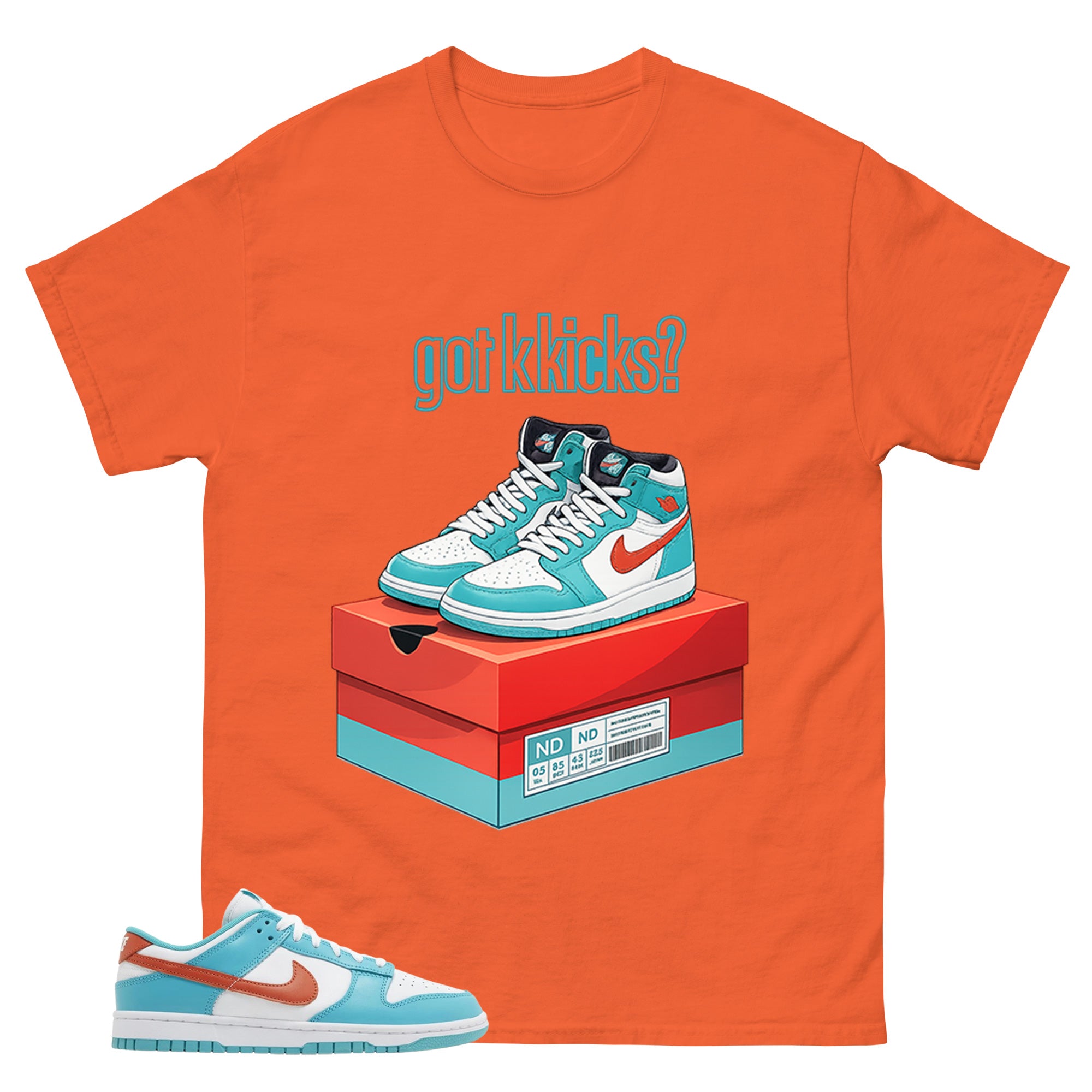 Got Kicks Shirt - Match White Dunk Low Miami Dolphins