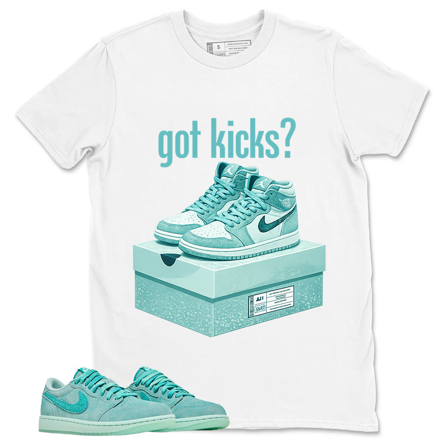 Got Kicks Shirt - Match Womens Air Jordan 1 Washed Teal
