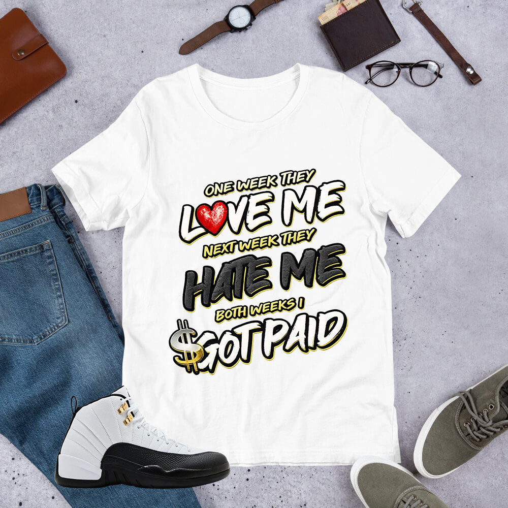 Got Paid Shirt - Match Air Jordan 12 'Taxi'