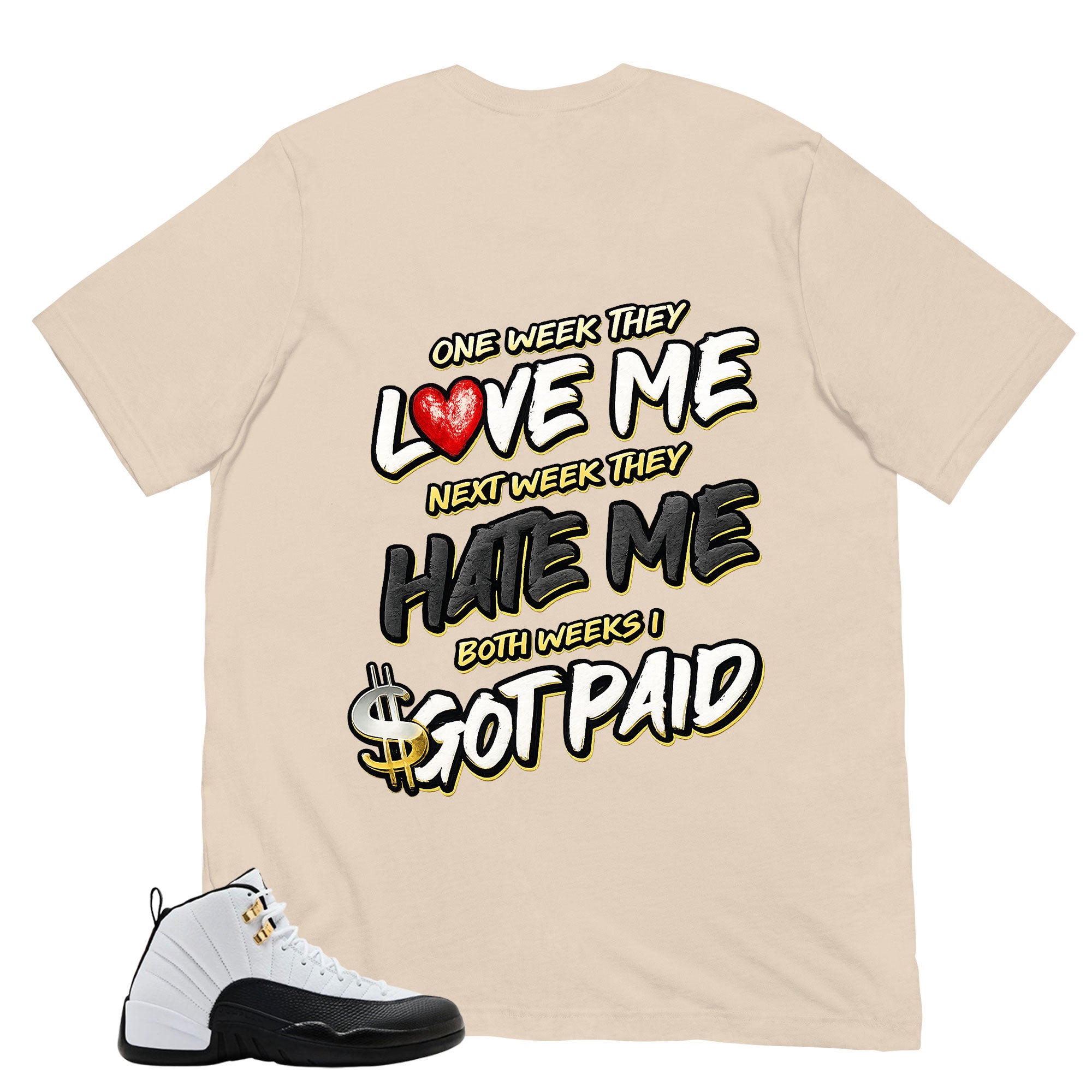 Got Paid Shirt - Match Air Jordan 12 'Taxi'