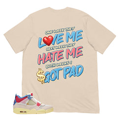 Got Paid Shirt - Match Union LA x Air Jordan 4 Guava Ice