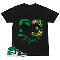 Graphic Tee 23 Flight Shirt - to Matching Air Jordan 1 Lucky Green | Zadago