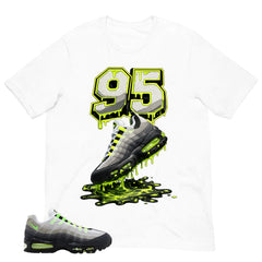 Graphic Tee 95 Dripping Sneaker Shirt - to Matching  Air Max 95 Neon | Zadago