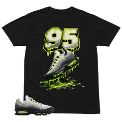 Graphic Tee 95 Dripping Sneaker Shirt - to Matching  Air Max 95 Neon | Zadago