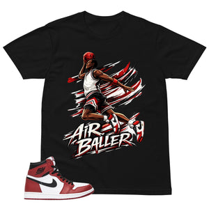 Graphic Tee Air Baller Shirt - to Matching Air Jordan 1 Chicago | Zadago