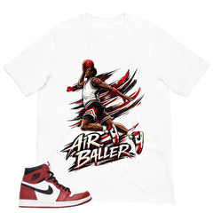 Graphic Tee Air Baller Shirt - to Matching Air Jordan 1 Chicago | Zadago