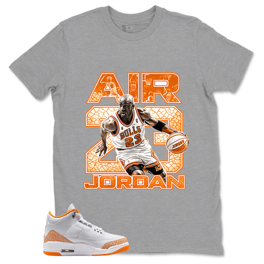 Graphic Tee Air Jordan 23 Shirt - to Matching Air Jordan 3 Orange Citrus | Zadago