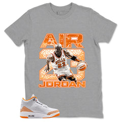 Graphic Tee Air Jordan 23 Shirt - to Matching Air Jordan 3 Orange Citrus | Zadago