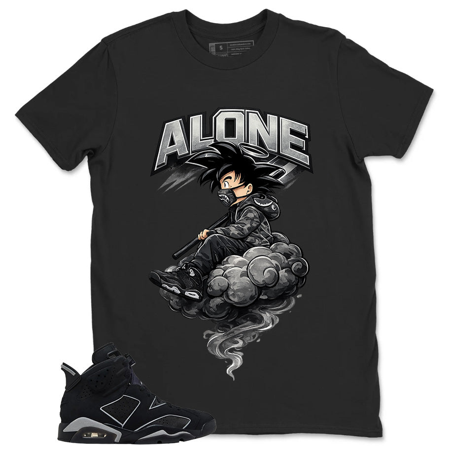 Graphic Tee Alone Shirt - to Matching Air Jordan 6 Cap and Gown | Zadago