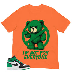 Graphic Tee Angry Bear Shirt - to Matching Air Jordan 1 Lucky Green | Zadago