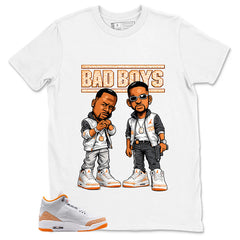 Graphic Tee Bad Boys Shirt - to Matching Air Jordan 3 Orange Citrus | Zadago