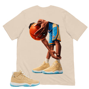 Graphic Tee Baseball Play Shirt - to Matching Air Jordan 11 H-Town | Zadago