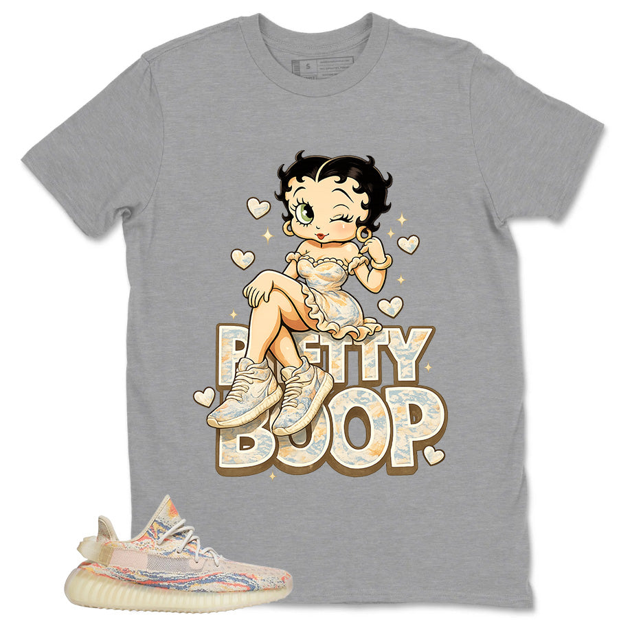 Graphic Tee Betty Boop Shirt - to Matching Yeezy 350 V2 MX Oat | Zadago