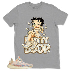 Graphic Tee Betty Boop Shirt - to Matching Yeezy 350 V2 MX Oat | Zadago