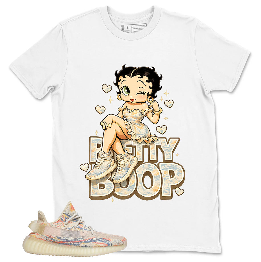 Graphic Tee Betty Boop Shirt - to Matching Yeezy 350 V2 MX Oat | Zadago