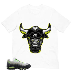 Graphic Tee Bull Head Shirt - to Matching  Air Max 95 Neon | Zadago