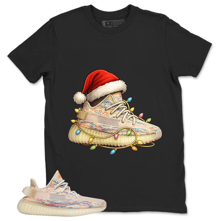 Graphic Tee Christmas Sneaker Light Shirt - to Matching Yeezy 350 V2 MX Oat | Zadago
