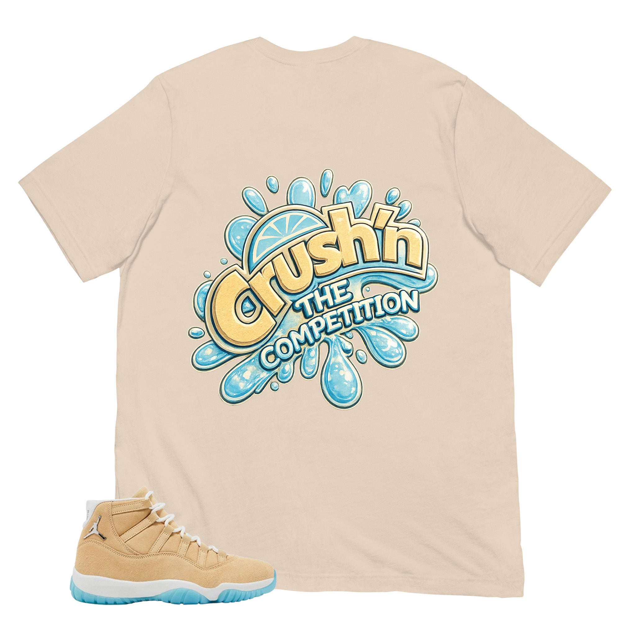 Graphic Tee Crush'n The Competition Shirt - to Matching Air Jordan 11 H-Town | Zadago
