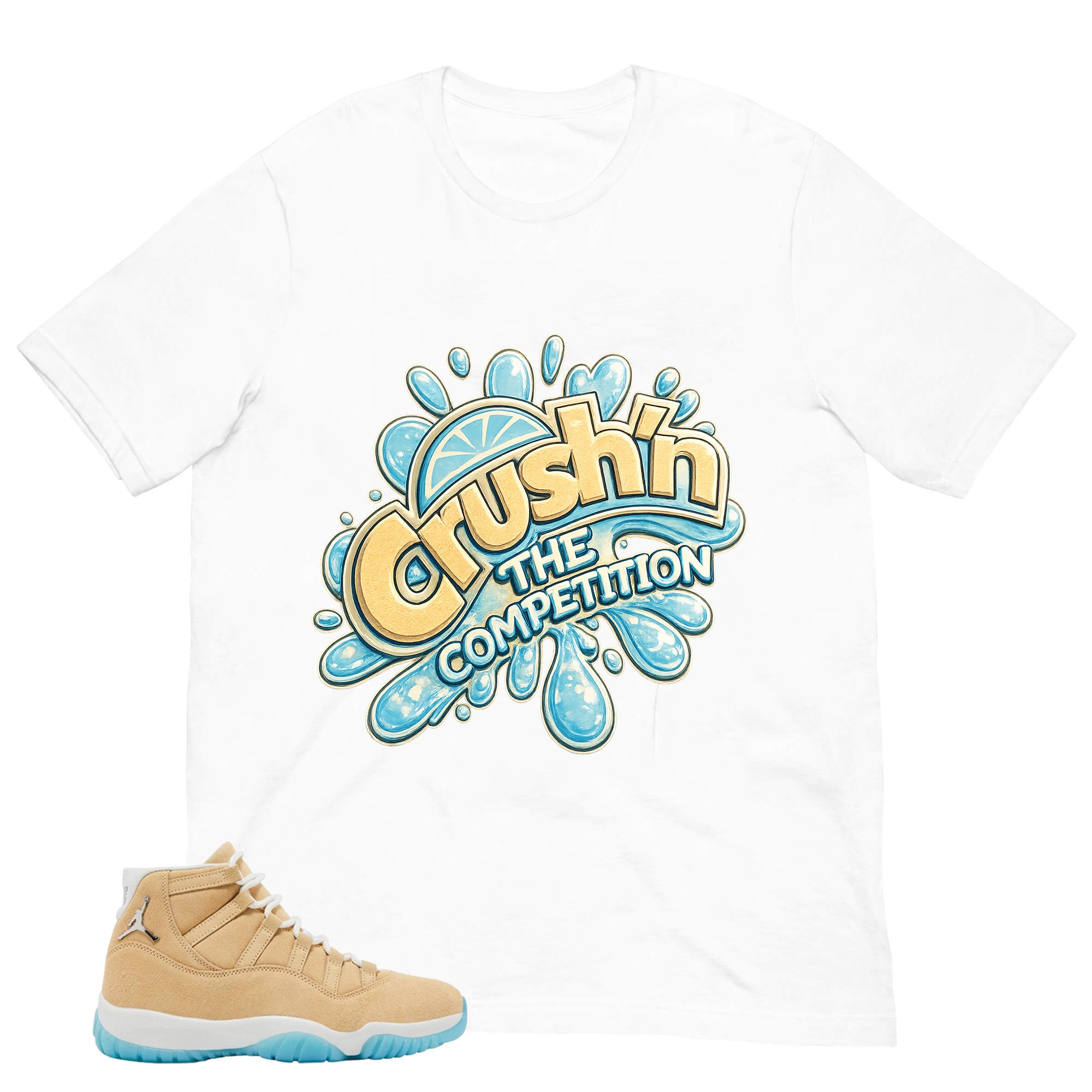 Graphic Tee Crush'n The Competition Shirt - to Matching Air Jordan 11 H-Town | Zadago