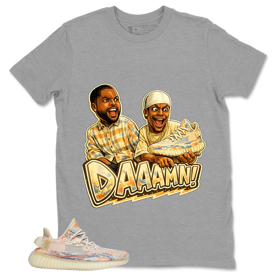 Graphic Tee Daaamn Sneaker Shirt - to Matching Yeezy Boost 350 V2 MX Oat | Zadago