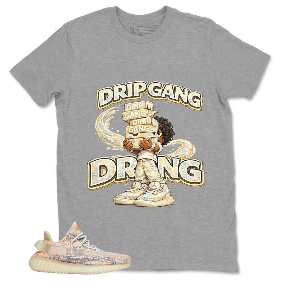Graphic Tee Drip Gang Shirt - to Matching Yeezy 350 V2 MX Oat | Zadago