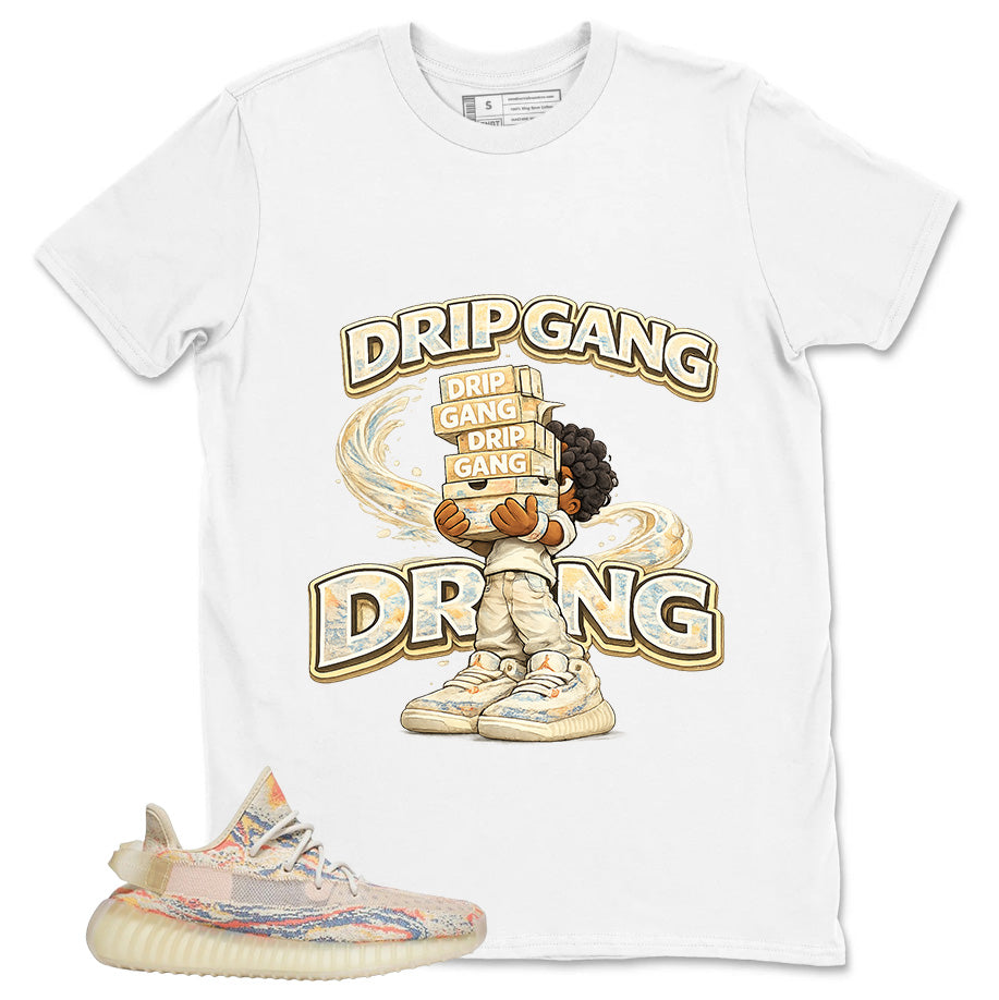 Graphic Tee Drip Gang Shirt - to Matching Yeezy 350 V2 MX Oat | Zadago
