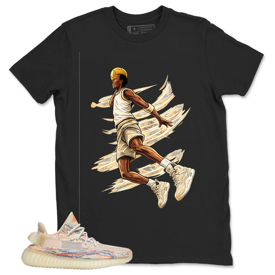 Graphic Tee Flight Legend Jump Shirt - to Matching Yeezy Boost 350 V2 MX Oat | Zadago