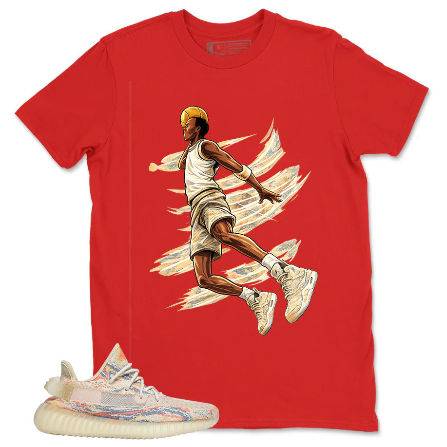 Graphic Tee Flight Legend Jump Shirt - to Matching Yeezy Boost 350 V2 MX Oat | Zadago