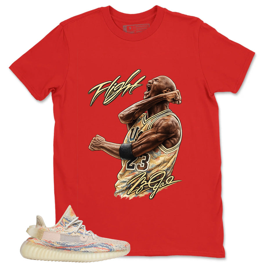 Graphic Tee Flight Legend MJ Shirt - to Matching Yeezy Boost 350 V2 MX Oat | Zadago