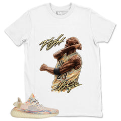 Graphic Tee Flight Legend MJ Shirt - to Matching Yeezy Boost 350 V2 MX Oat | Zadago