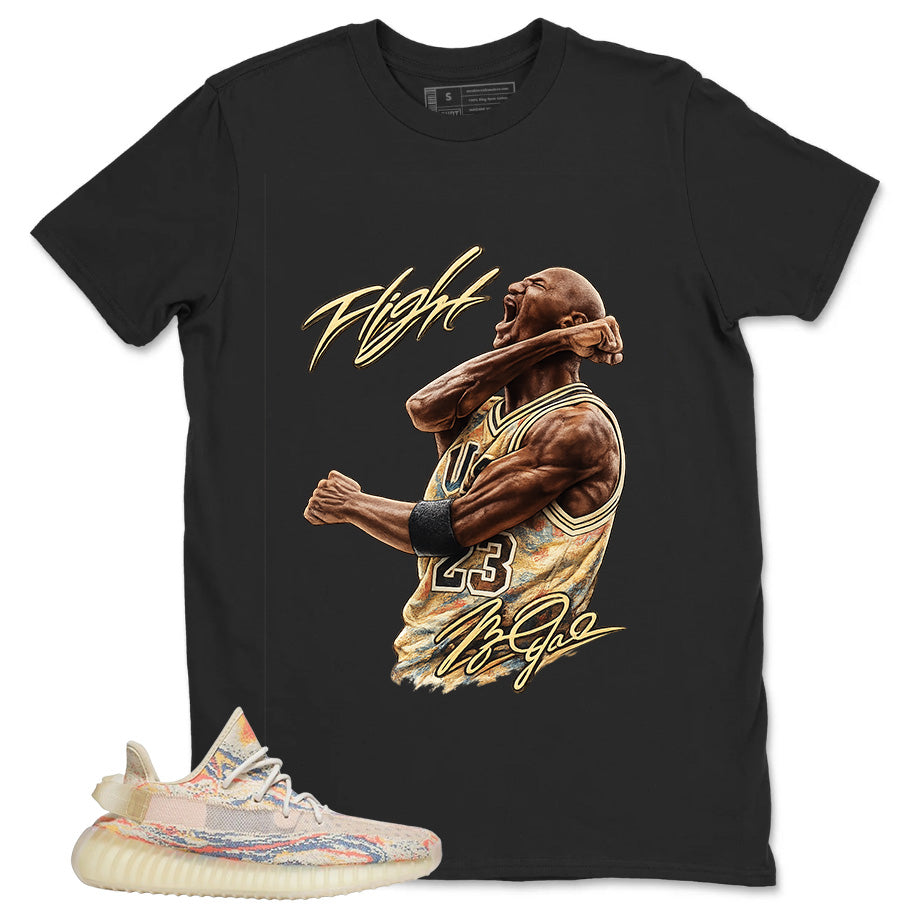 Graphic Tee Flight Legend MJ Shirt - to Matching Yeezy Boost 350 V2 MX Oat | Zadago