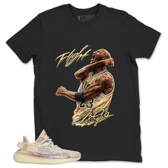 Graphic Tee Flight Legend MJ Shirt - to Matching Yeezy Boost 350 V2 MX Oat | Zadago