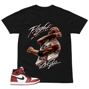 Graphic Tee Flight Legend Shirt - to Matching Air Jordan 1 Chicago | Zadago