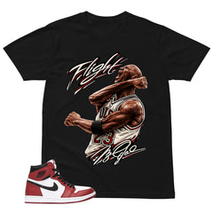 Graphic Tee Flight Legend Shirt - to Matching Air Jordan 1 Chicago | Zadago