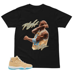 Graphic Tee Flight Legend Shirt - to Matching Air Jordan 11 H-Town | Zadago